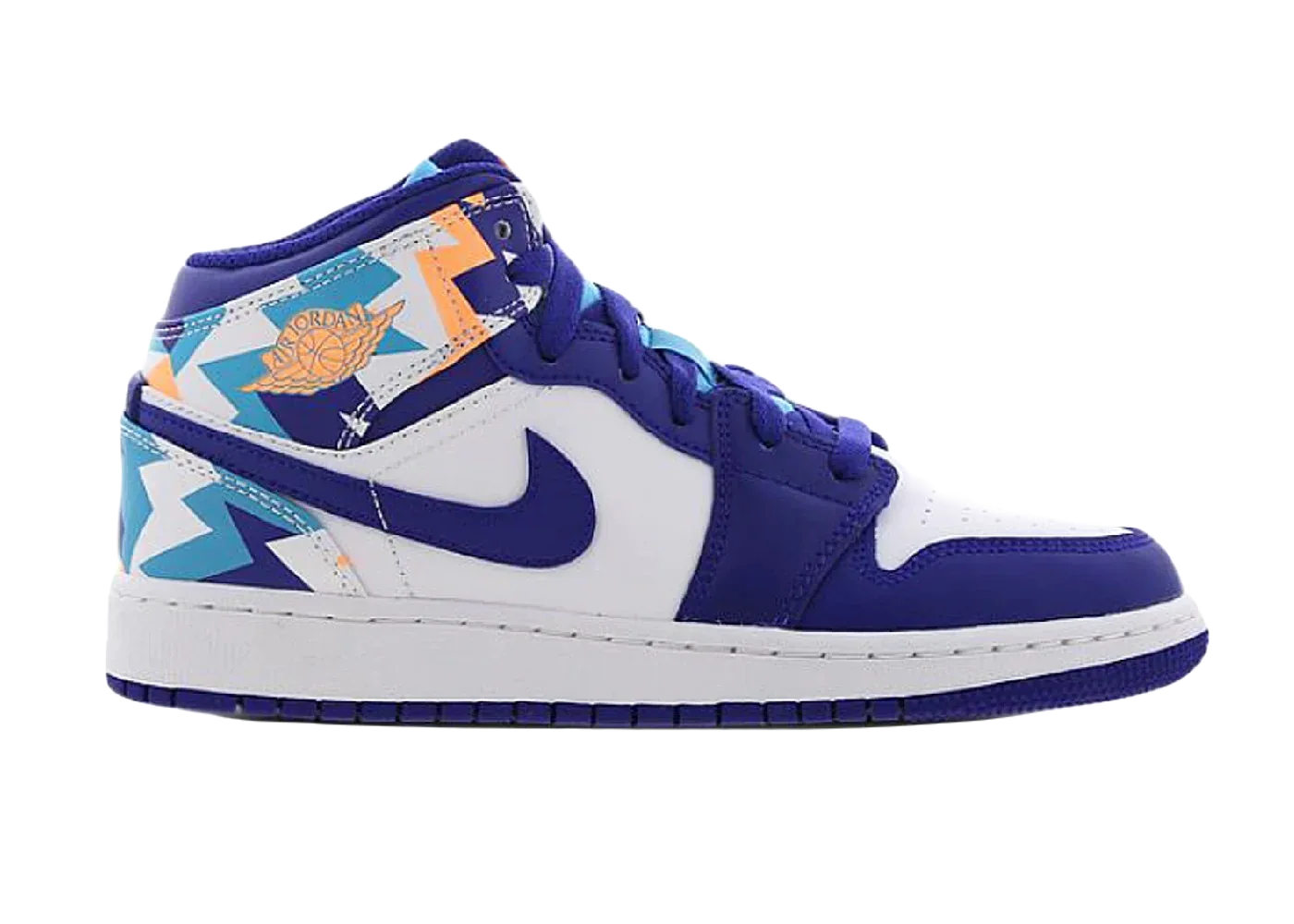 Nike Air Jordan 1 Mid Geometric Print (GS)