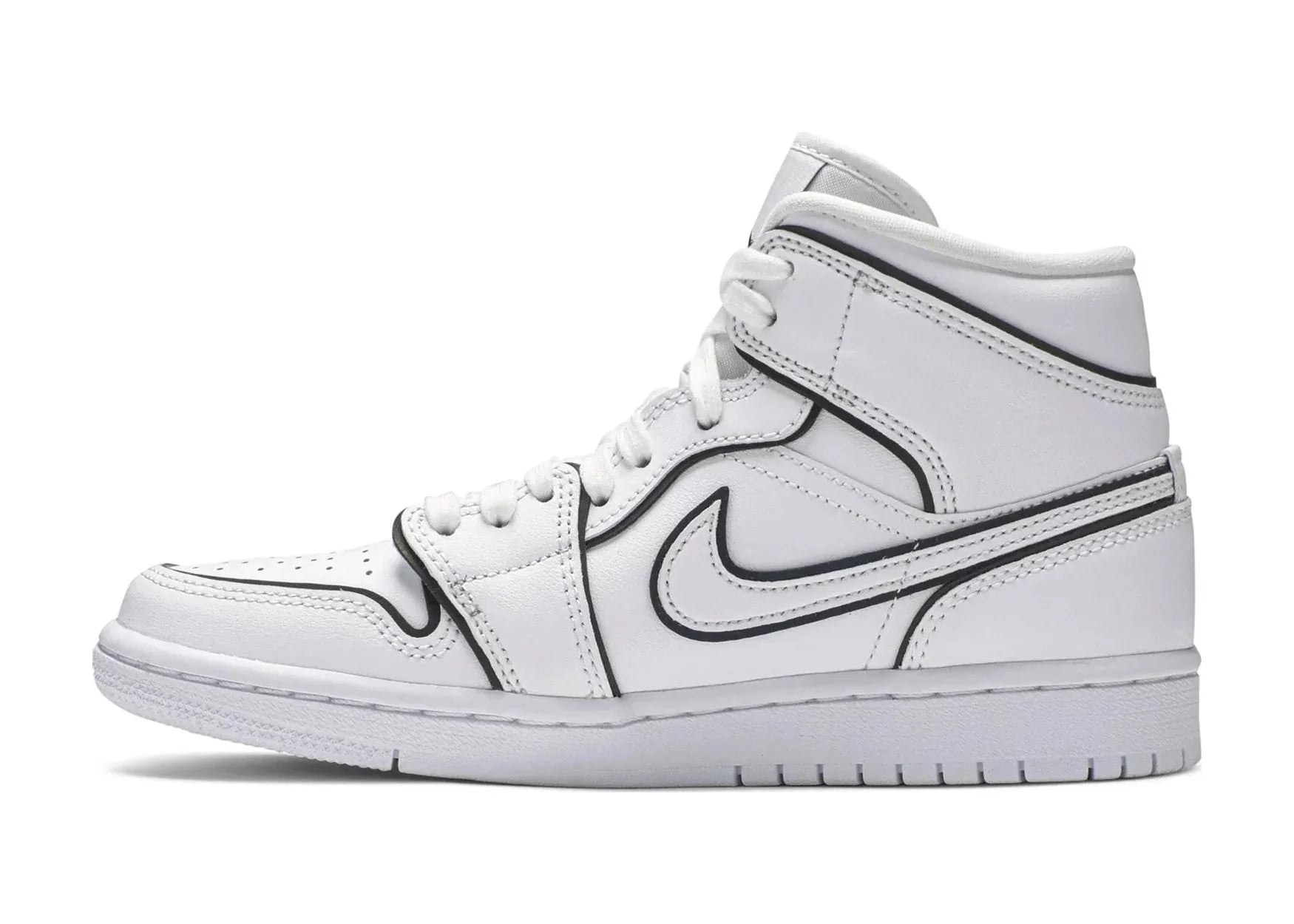 Nike Air Jordan 1 Mid Iridescent Reflective White (W)