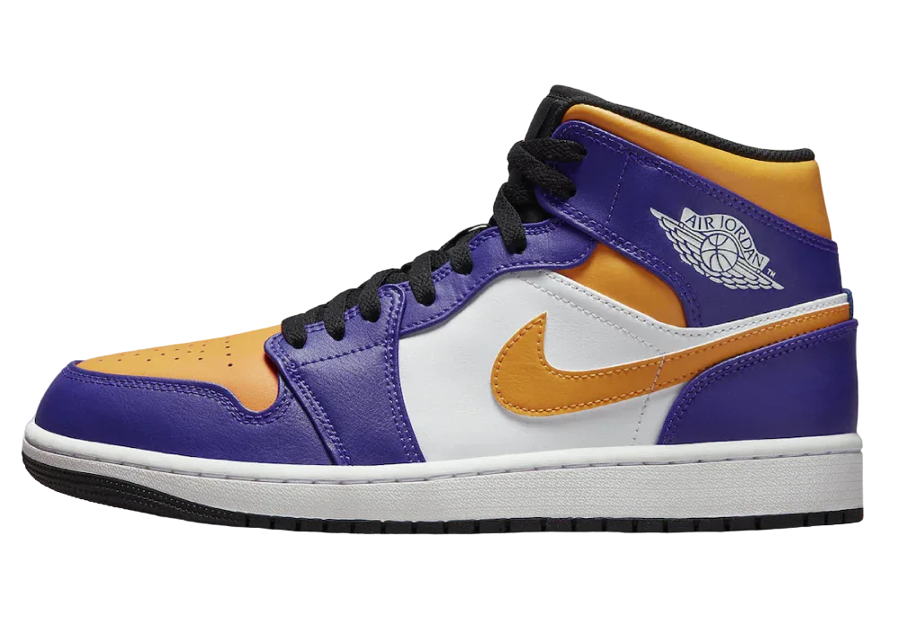 Nike Air Jordan 1 Mid Lakers (2022)