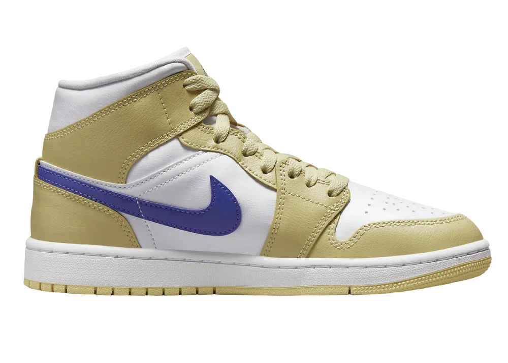 Nike Air Jordan 1 Mid Lemon Wash Lapis (W)
