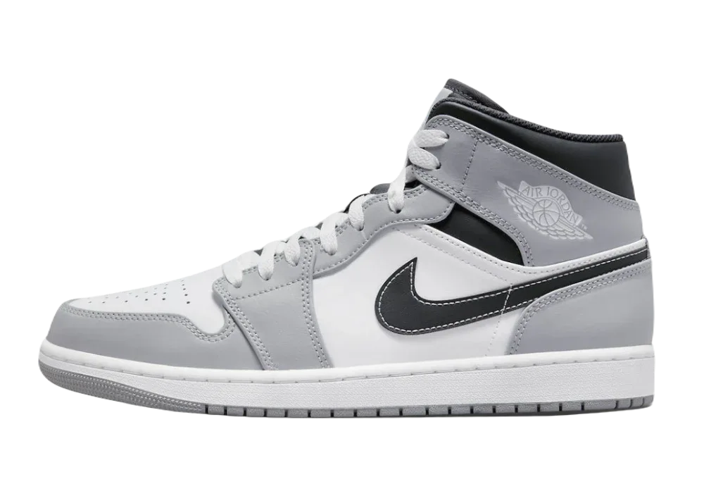 Nike Air Jordan 1 Mid Light Smoke Grey Anthracite
