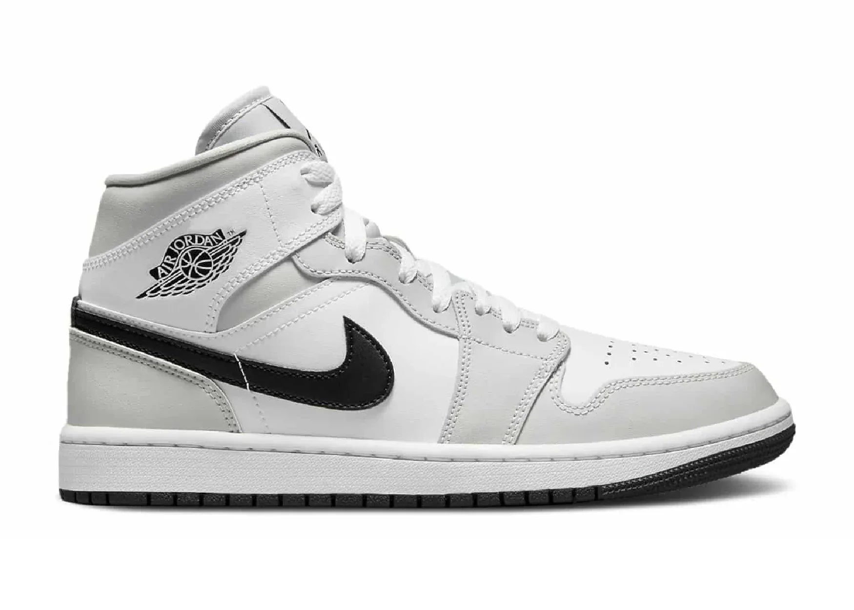 Nike Air Jordan 1 Mid Light Smoke Grey (W)