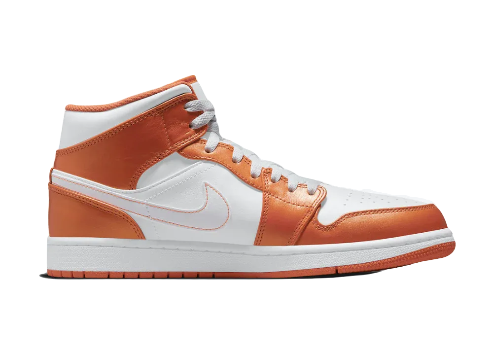 Nike Air Jordan 1 Mid Metallic Orange