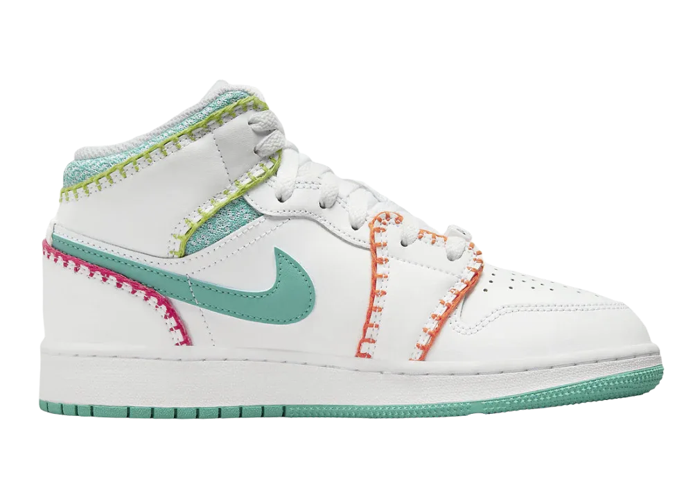Nike Air Jordan 1 Mid Multi Knit (GS)