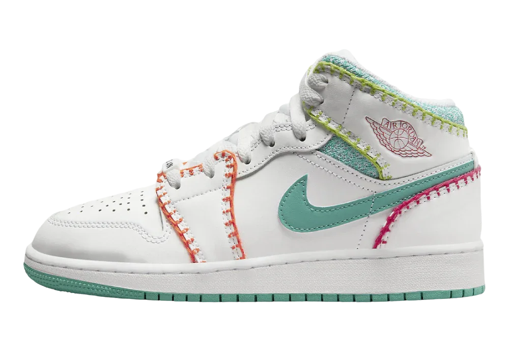 Nike Air Jordan 1 Mid Multi Knit (GS)