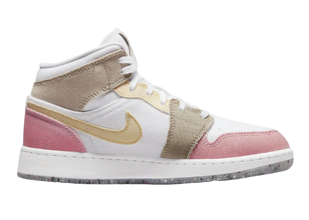 Nike Air Jordan 1 Mid Pastel Grind (GS)