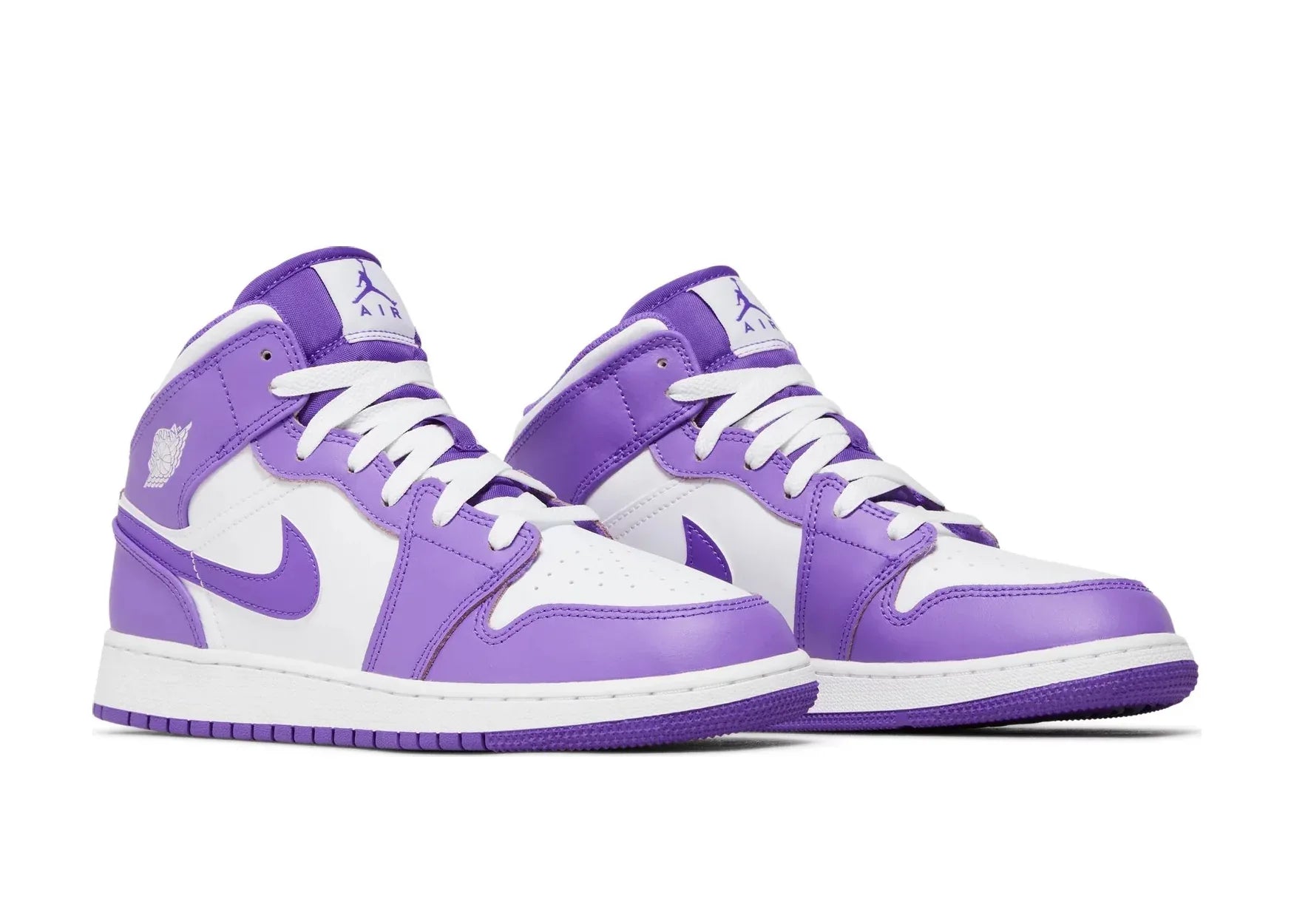 Nike Air Jordan 1 Mid Purple Venom (GS)