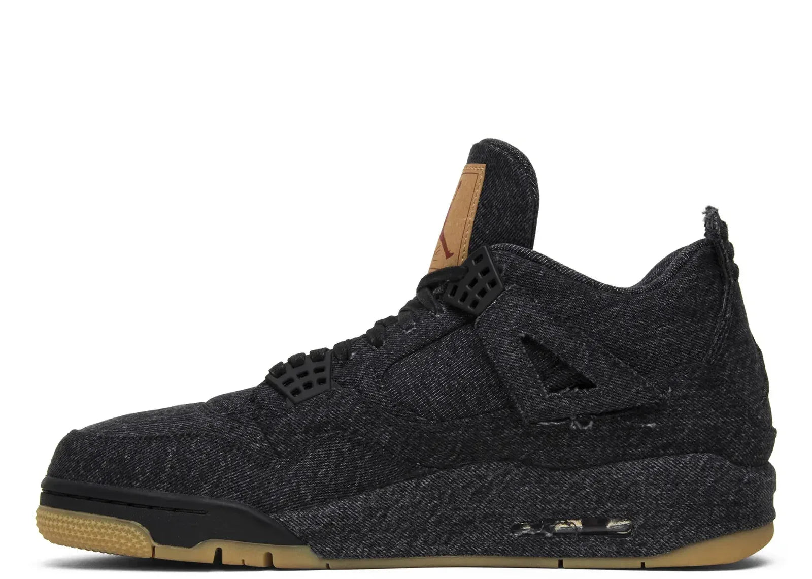 Nike Air Jordan 4 Retro Levis Black (Levis Tag)