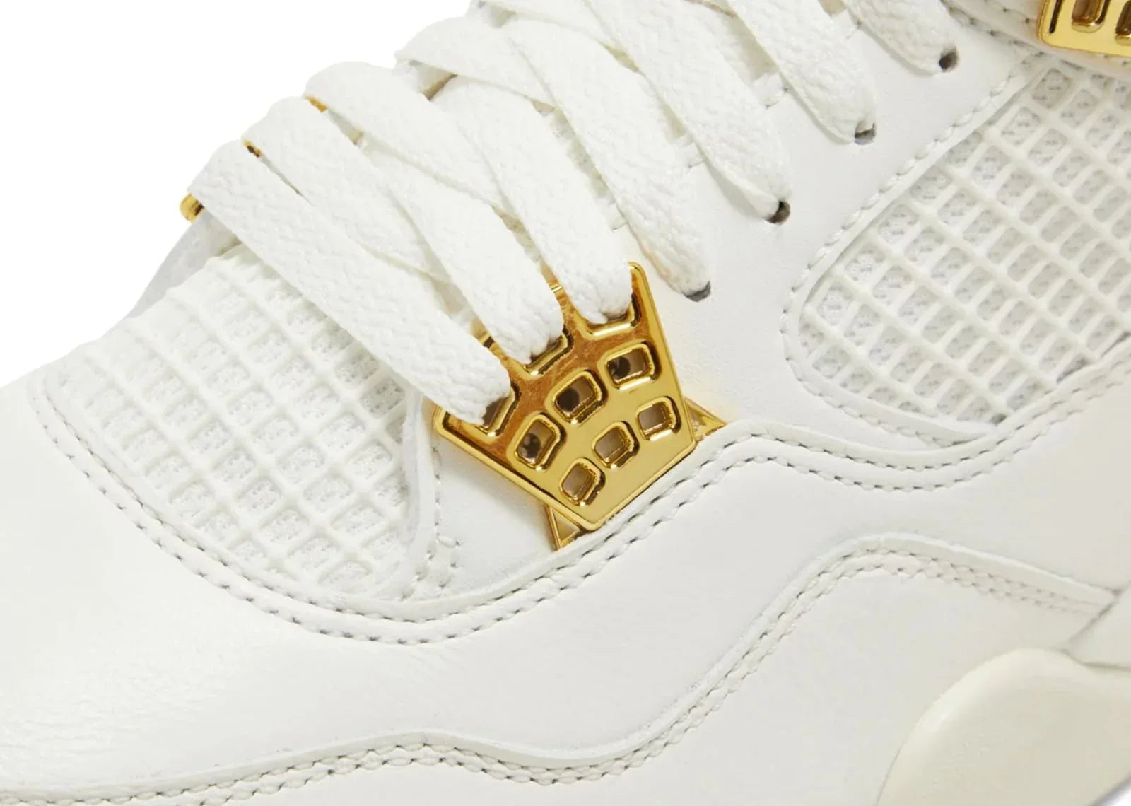 Nike Air Jordan 4 Retro Metallic Gold (W)