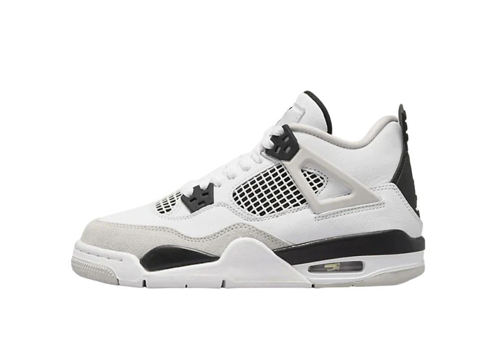 Nike Air Jordan 4 Retro Military Black (GS)