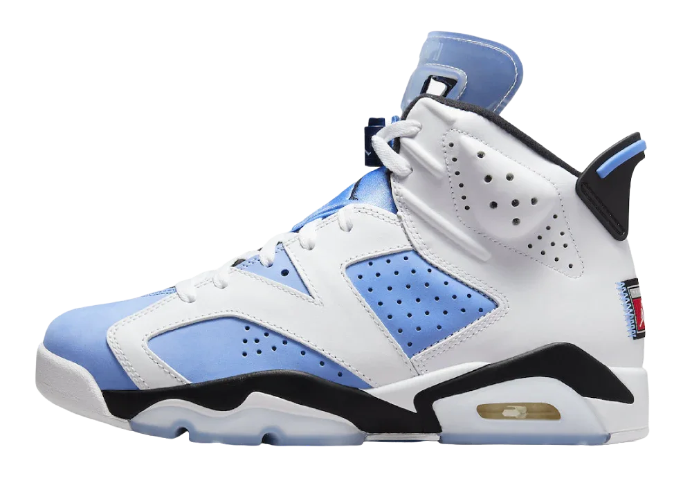 Nike Air Jordan 6 Retro UNC White