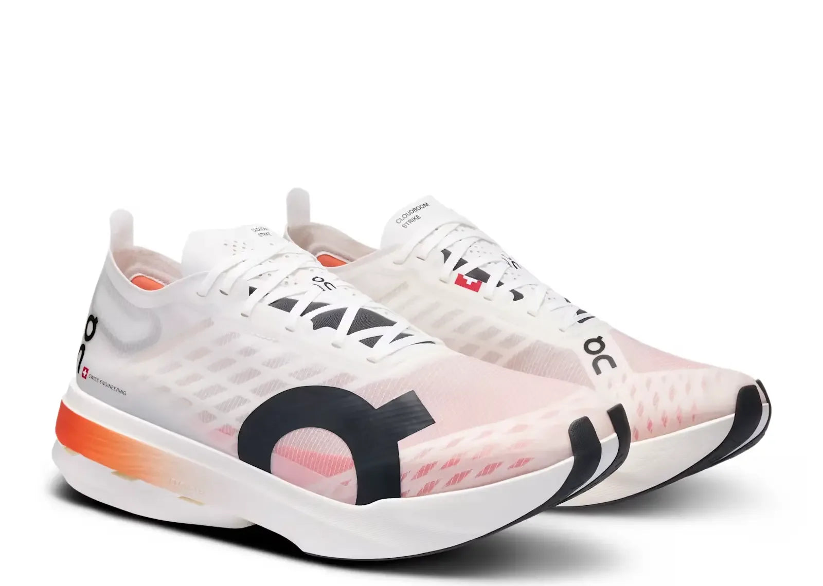 On Running Cloudboom Strike White Black