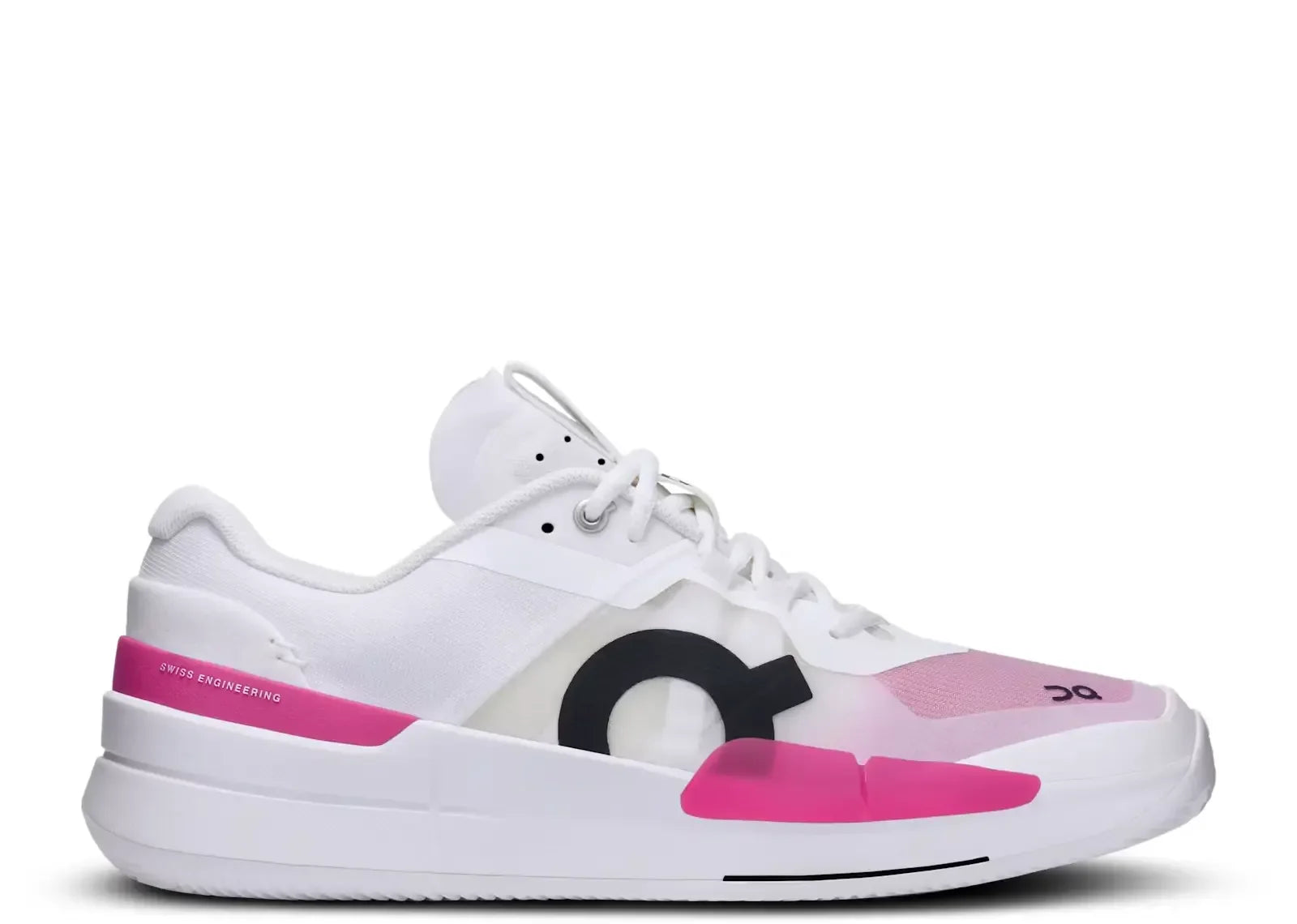 On Running The Roger Pro 2 Clay White Pink