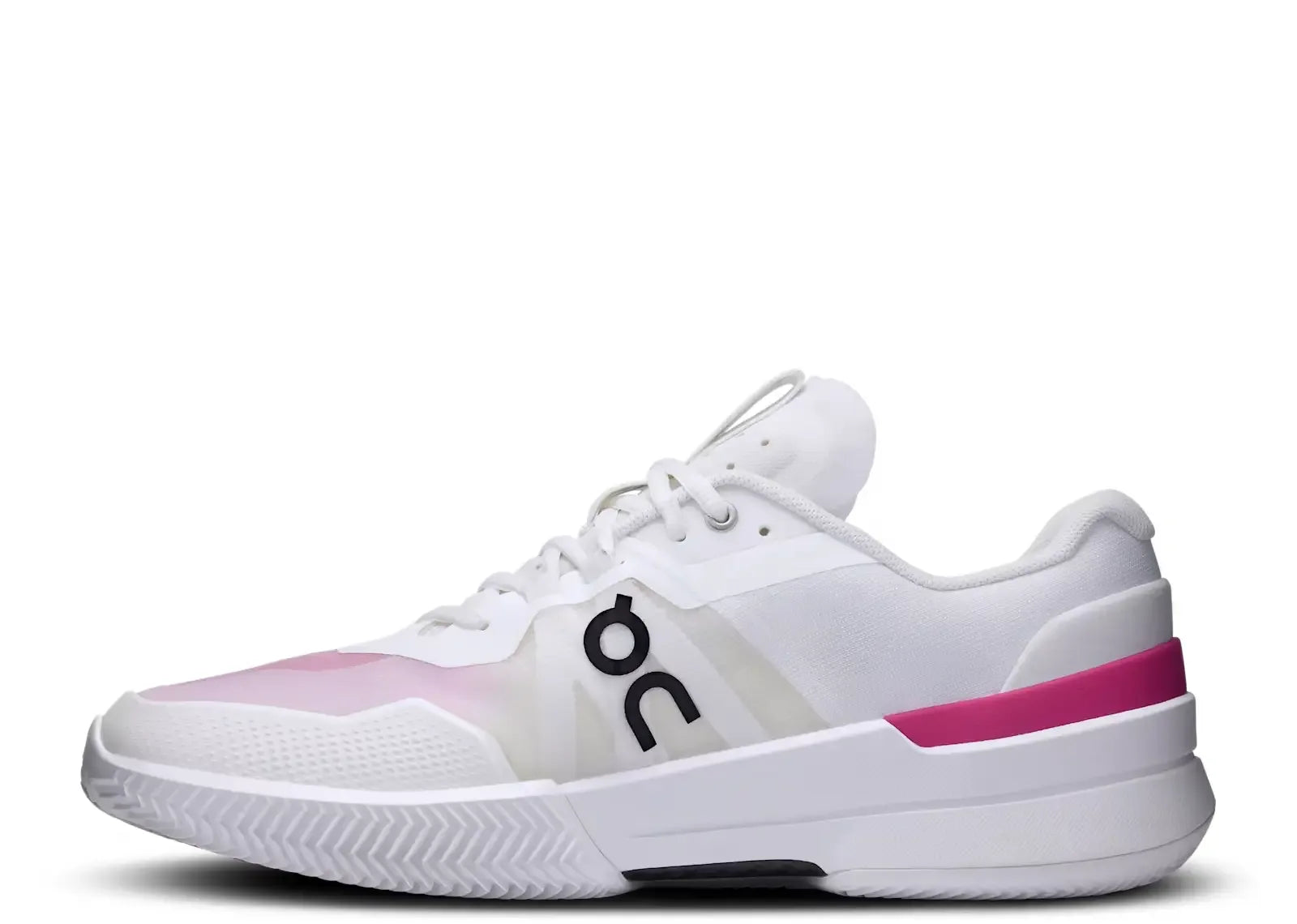 On Running The Roger Pro 2 Clay White Pink