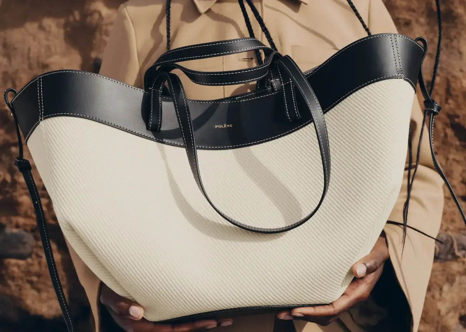 Polène Cyme Edition Black Canvas