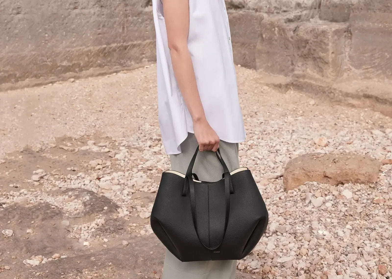 Polène Cyme Edition Textured Black