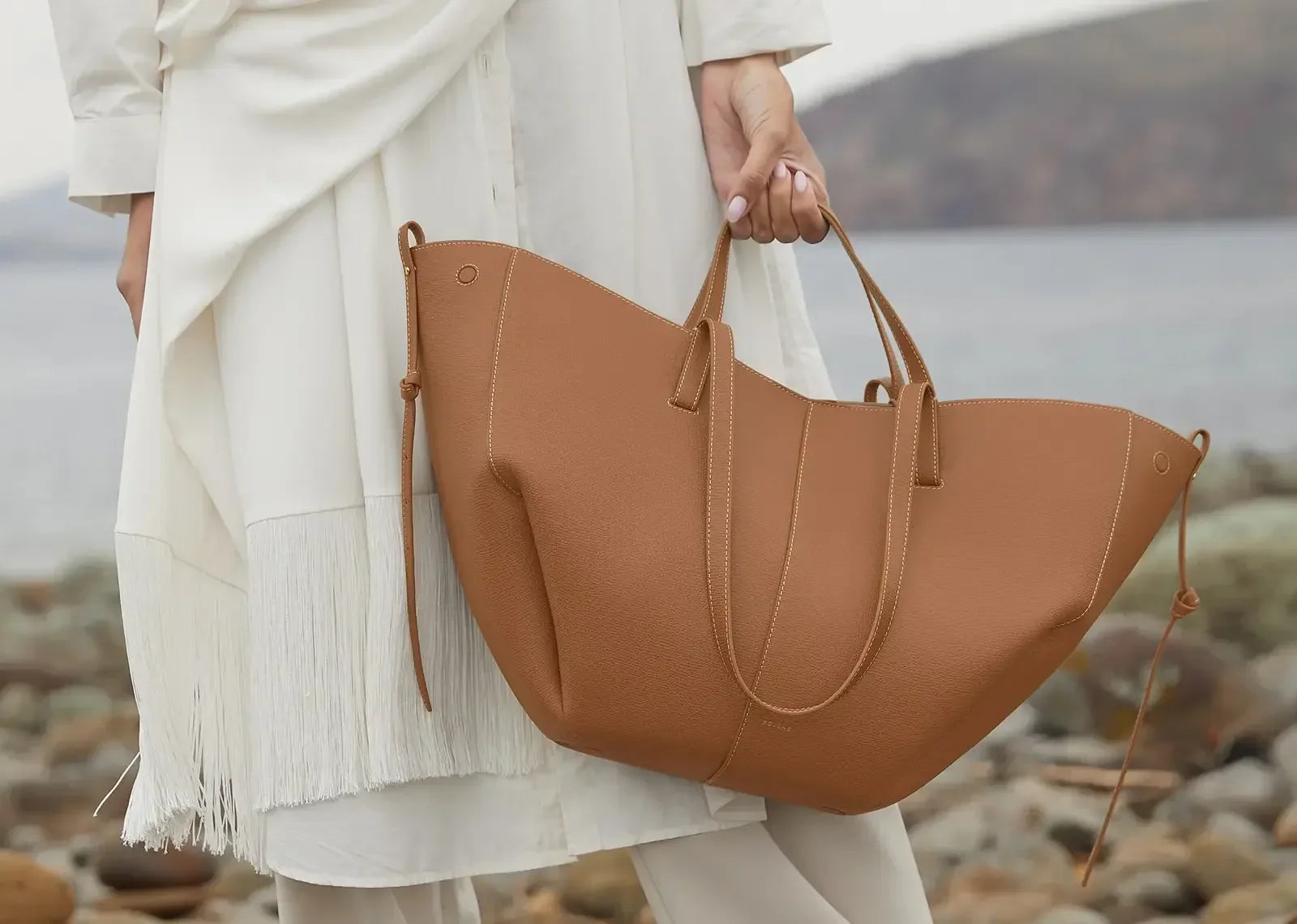 Polène Cyme Edition Textured Camel