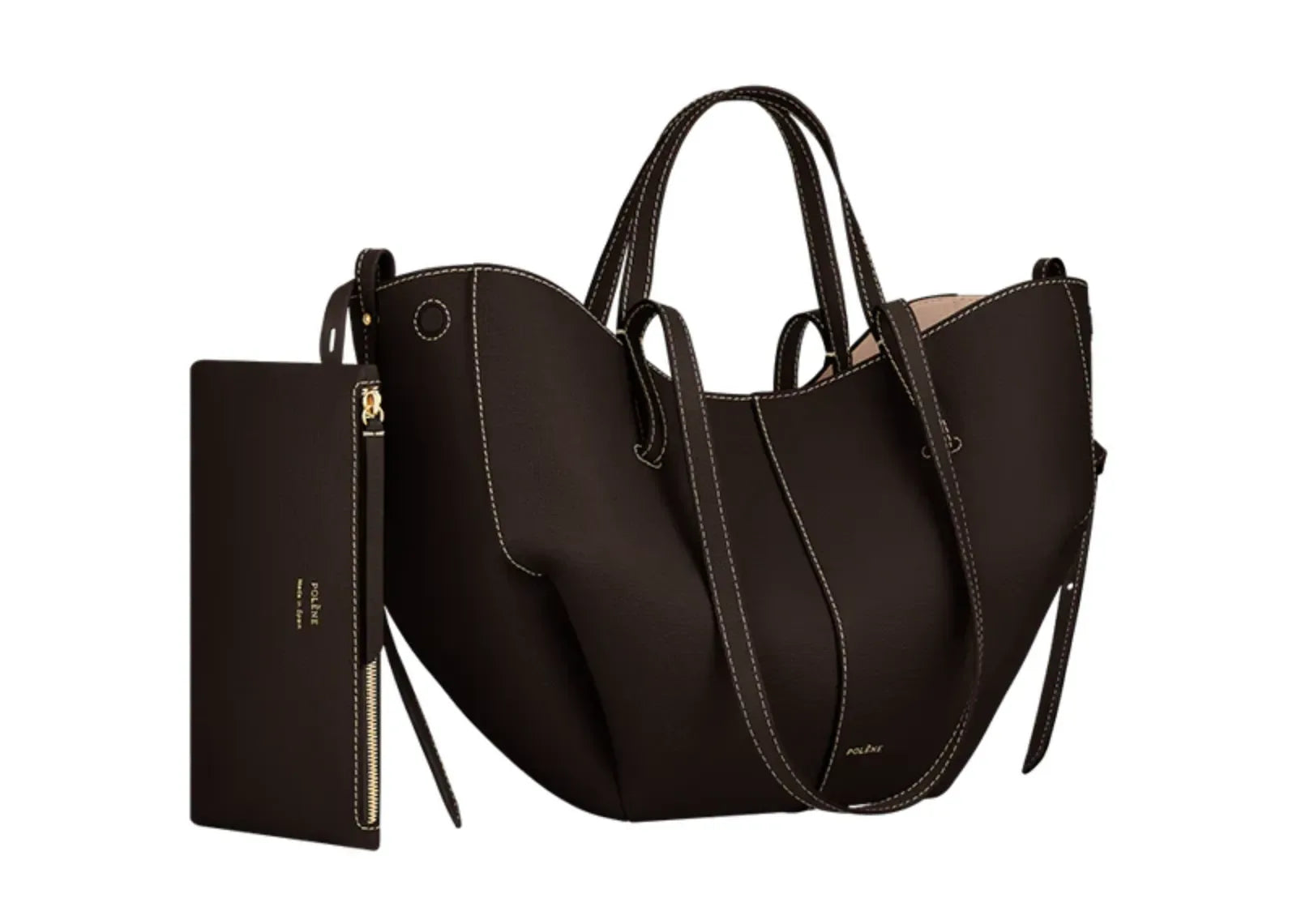 Polène Cyme Edition Textured Ebony