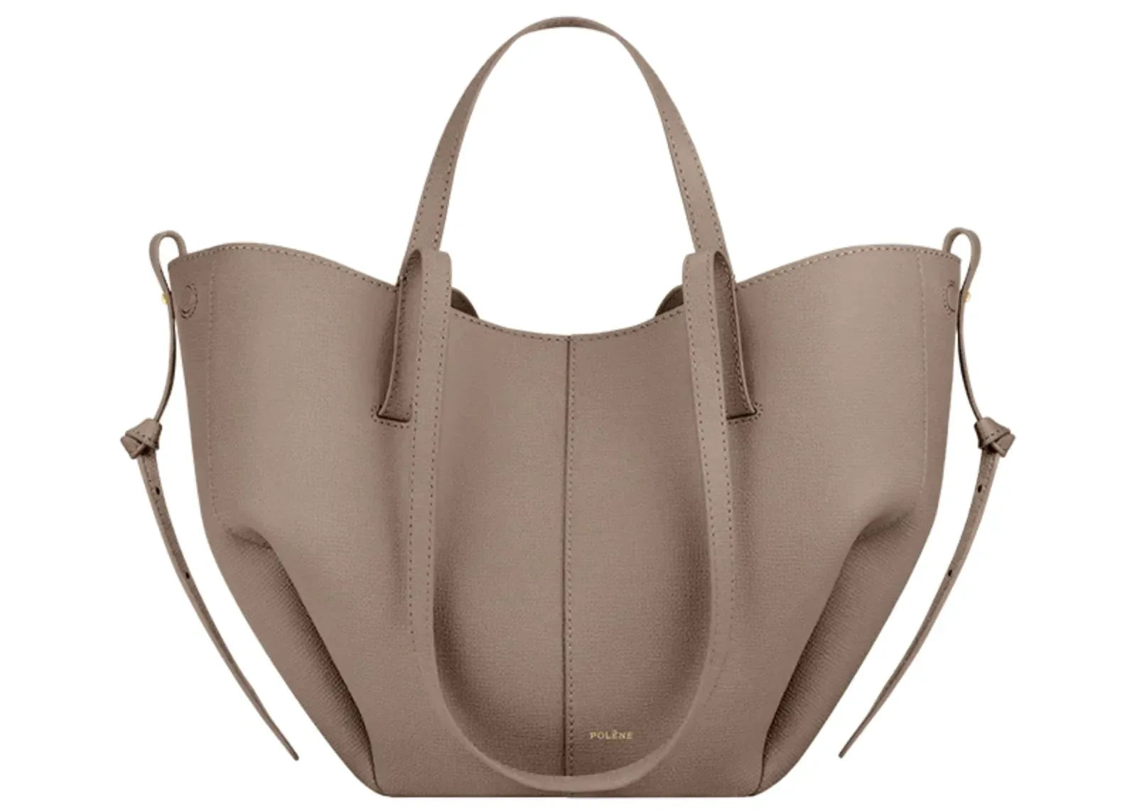 Polène Cyme Mini Edition Textured Taupe