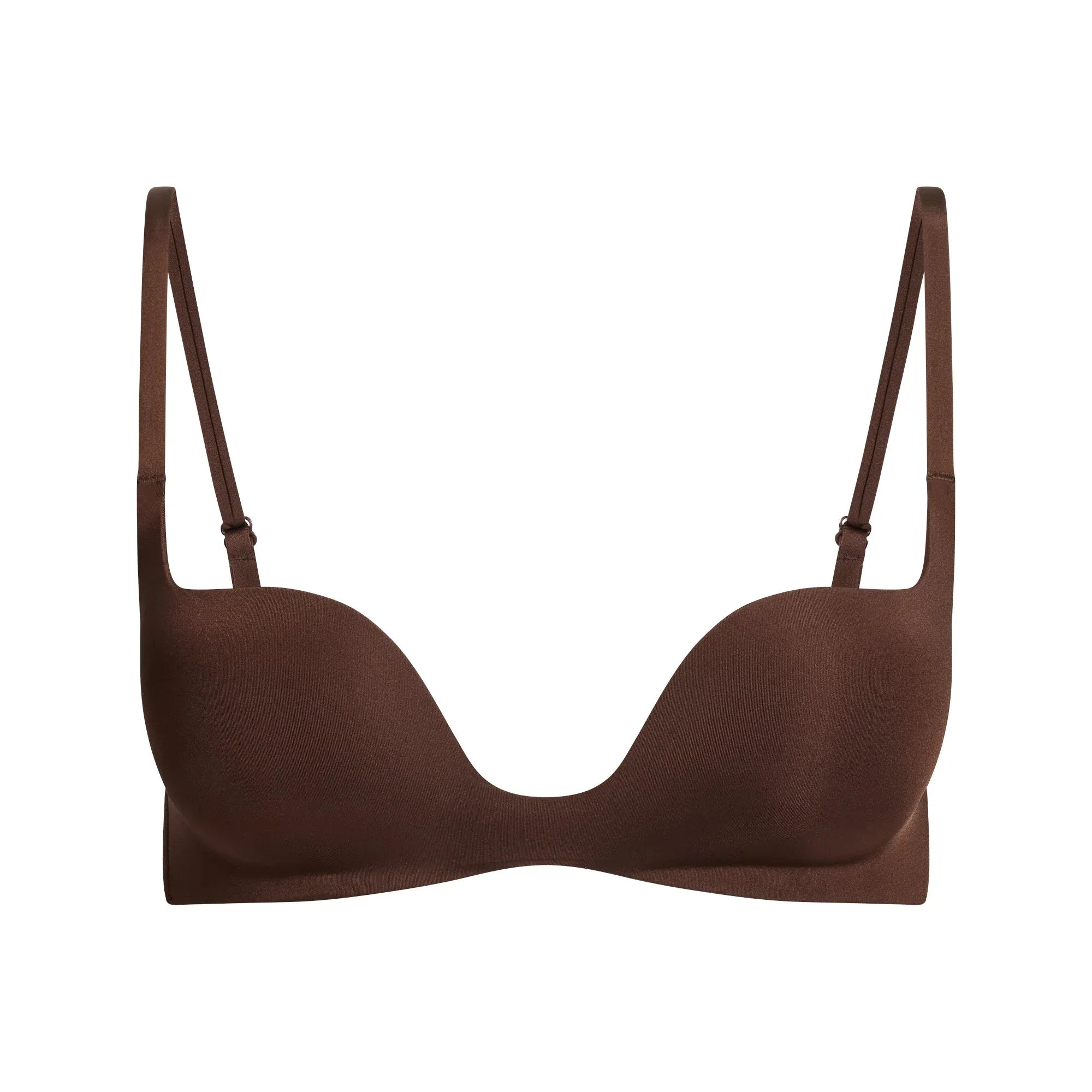 SKIMS WIRELESS FORM SQUARE NECK BRA | COCOA - SÜTYEN
