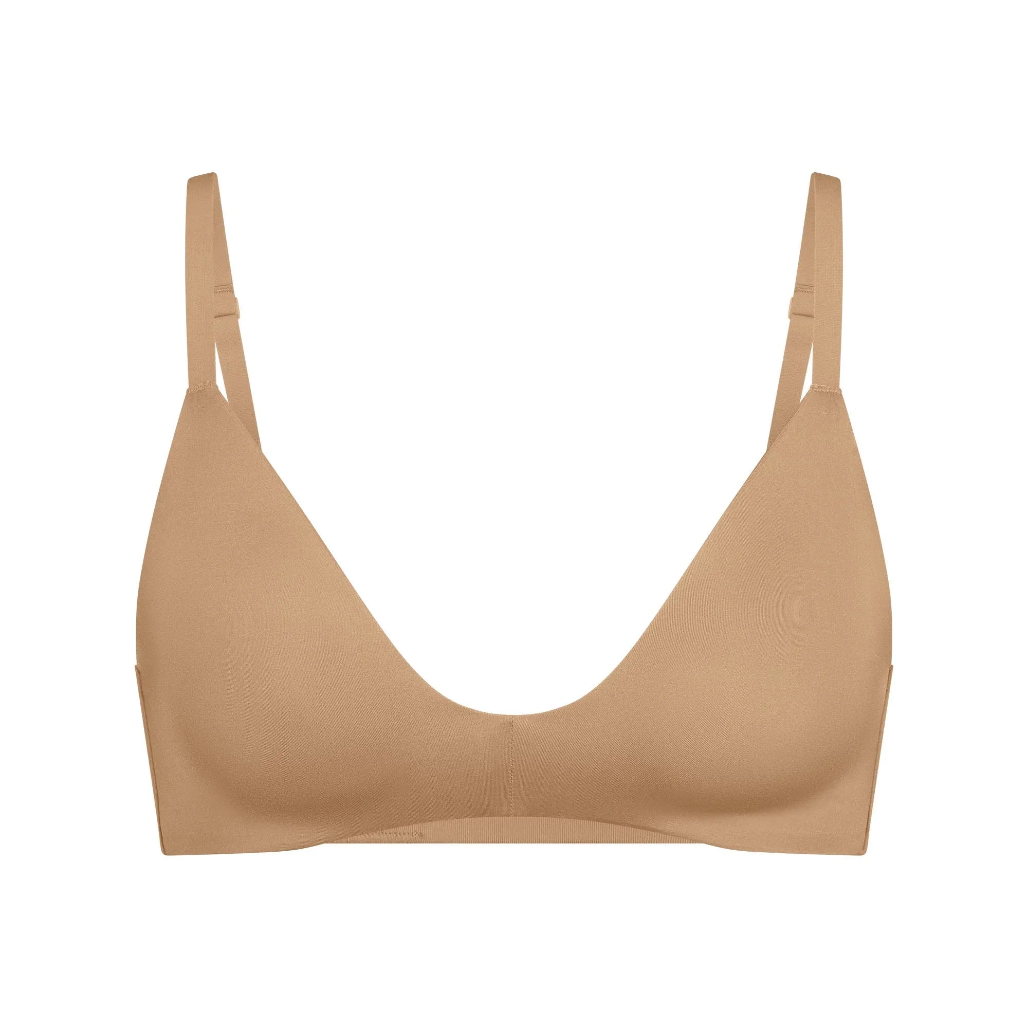 SKIMS WIRELESS FORM T-SHIRT DEMI BRA | OCHRE - SÜTYEN