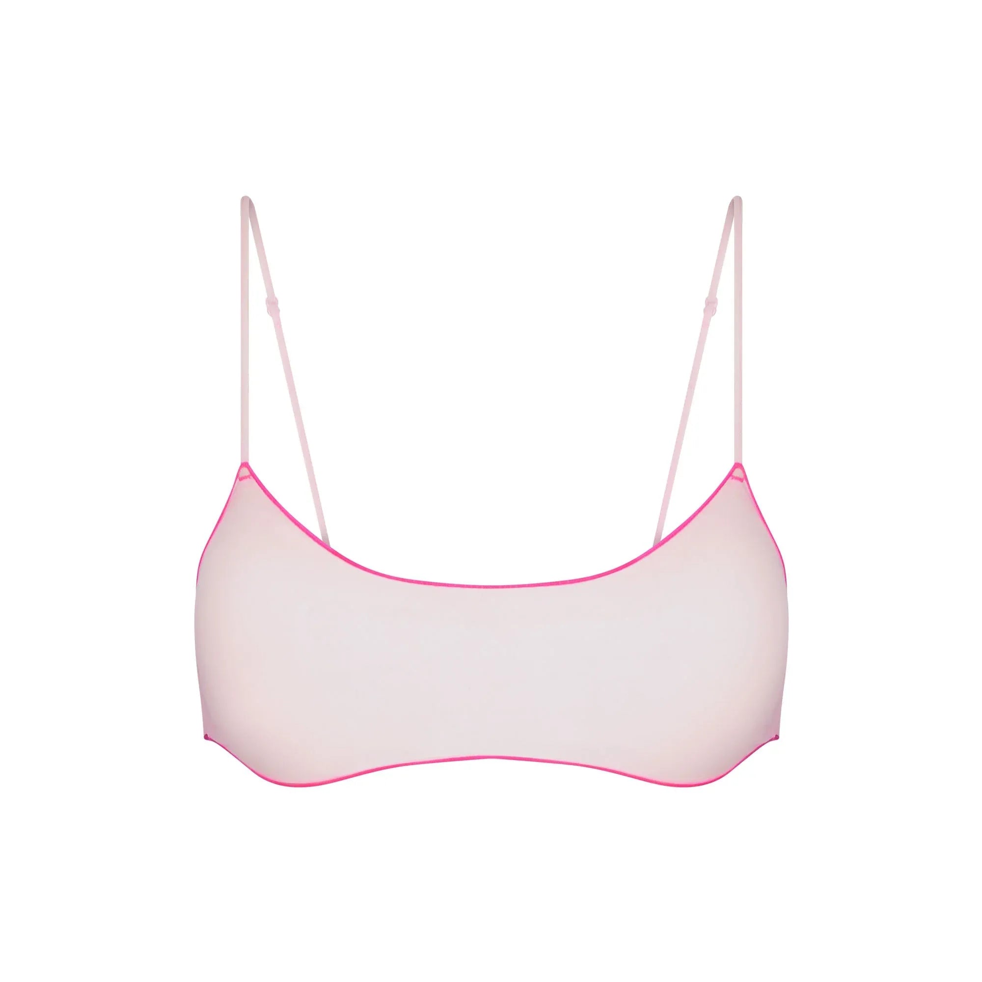 SKIMS TULLE SCOOP BRALETTE | CHERRY BLOSSOM CONTRAST - SÜTYEN