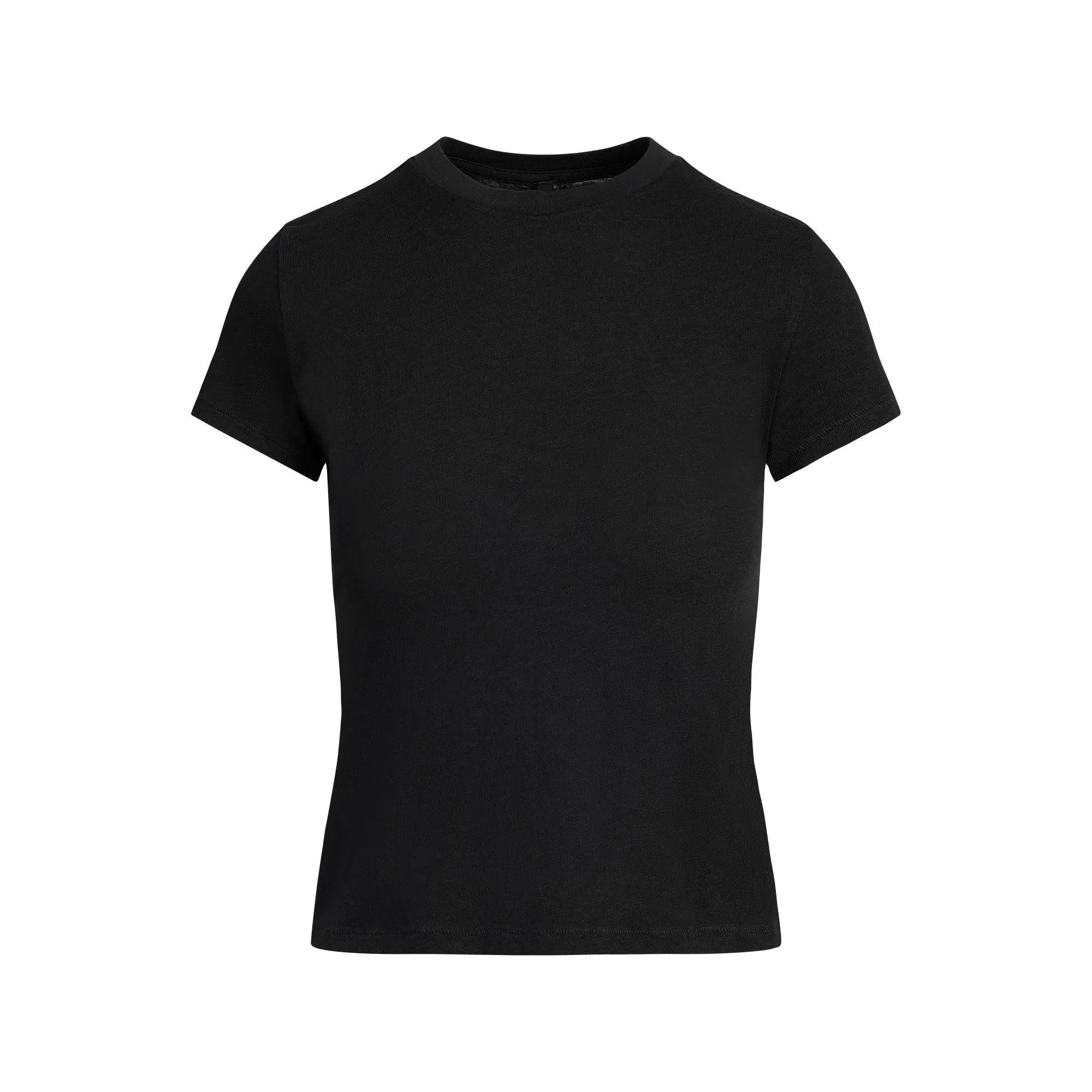 SKIMS WORN IN JERSEY T-SHIRT | WASHED ONYX - TİŞÖRT