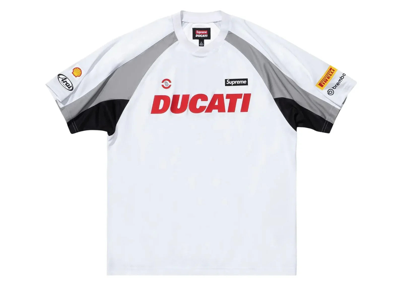 Supreme Ducati Soccer Jersey White