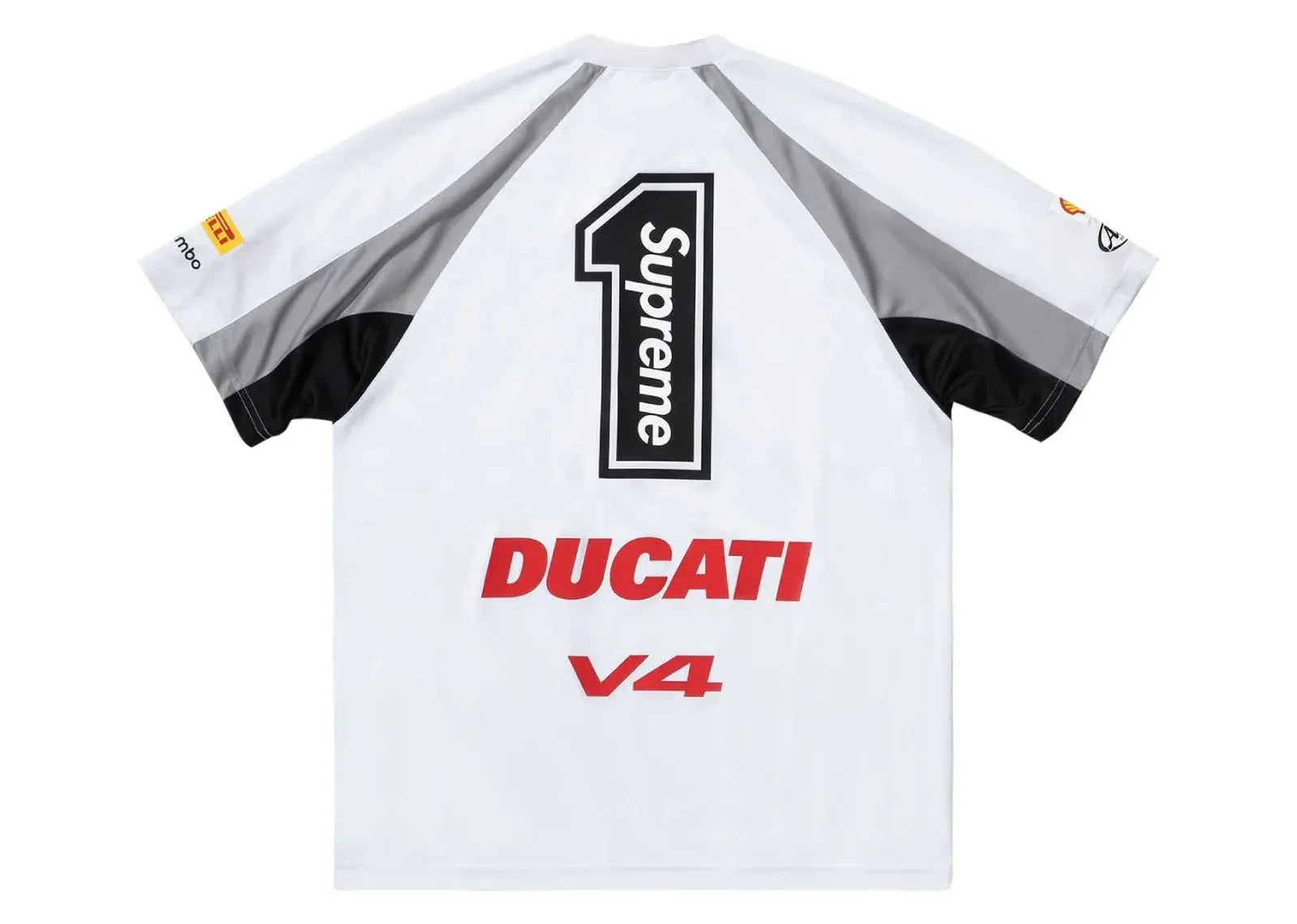 Supreme Ducati Soccer Jersey White