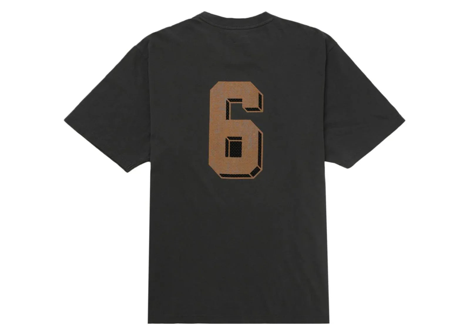 Supreme Flocked Washed S/S Top Black