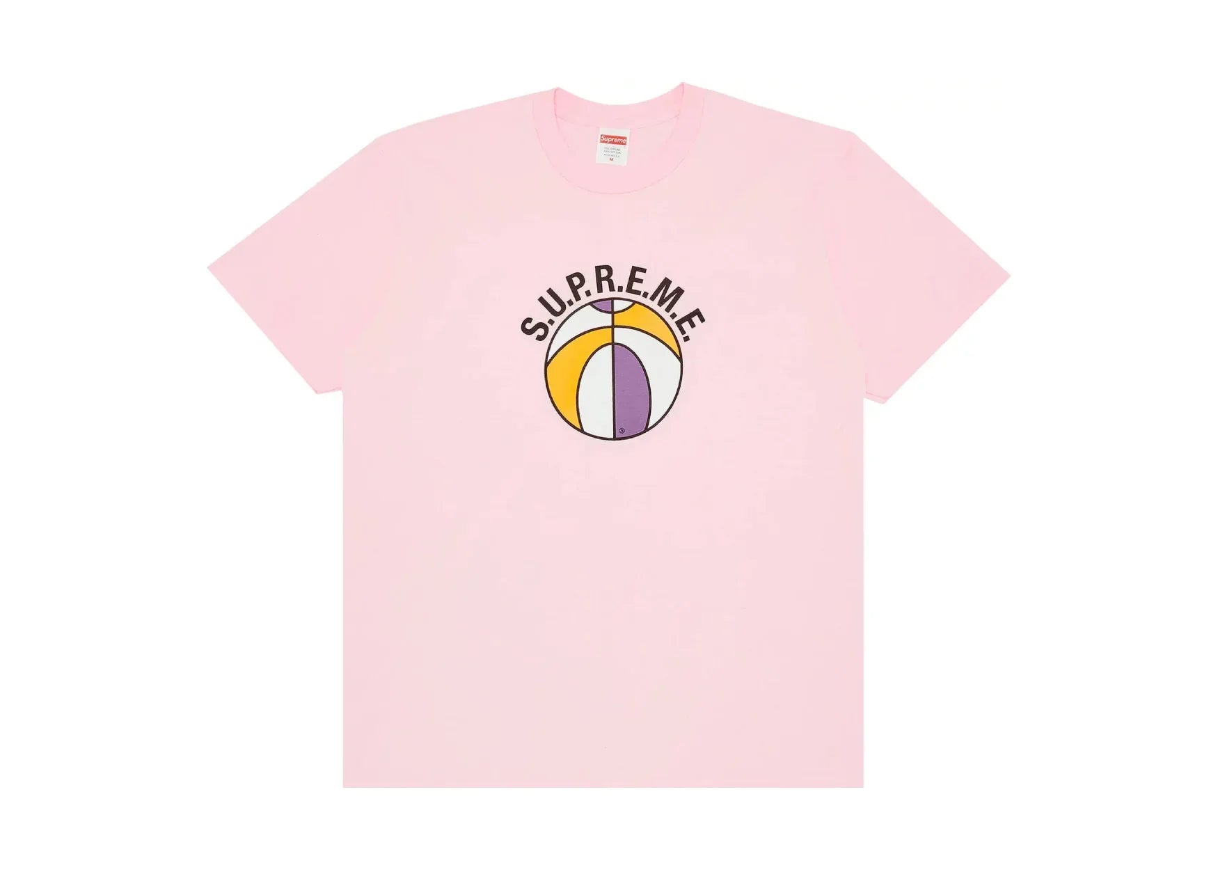 Supreme League Tee Light Pink