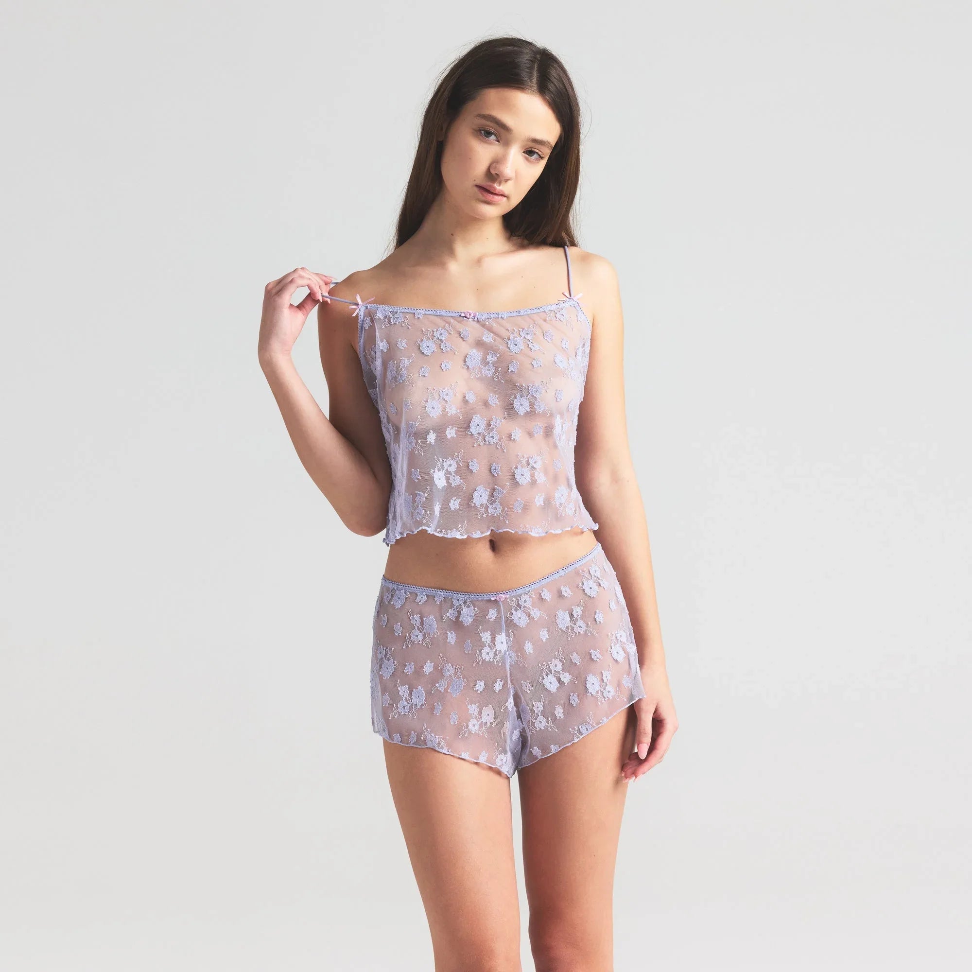 SKIMS SPRING INTIMATES CAMI AND SHORT SET | JUPITER TWO TONE - TAKIM