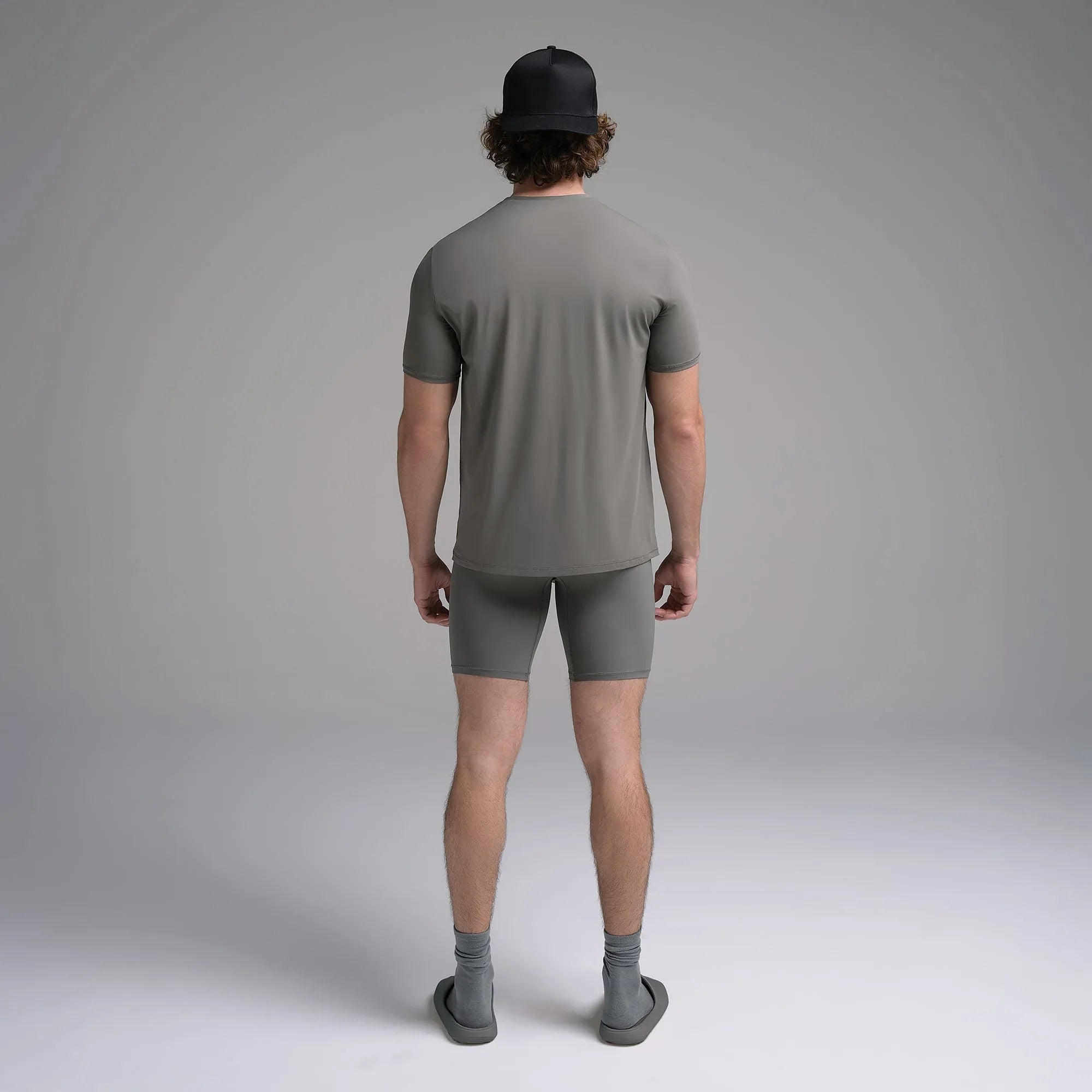 SKIMS SPORT MENS T-SHIRT | GUNMETAL - TİŞÖRT