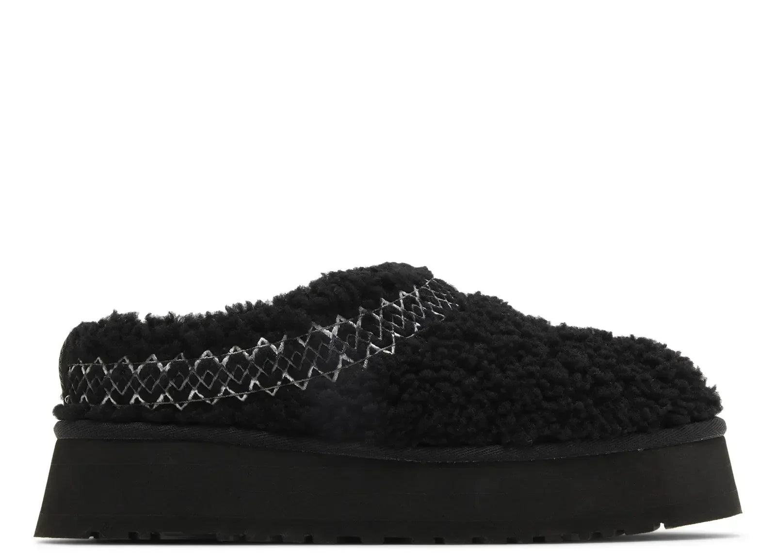 Ugg Tazz Slipper Heritage Braid Black