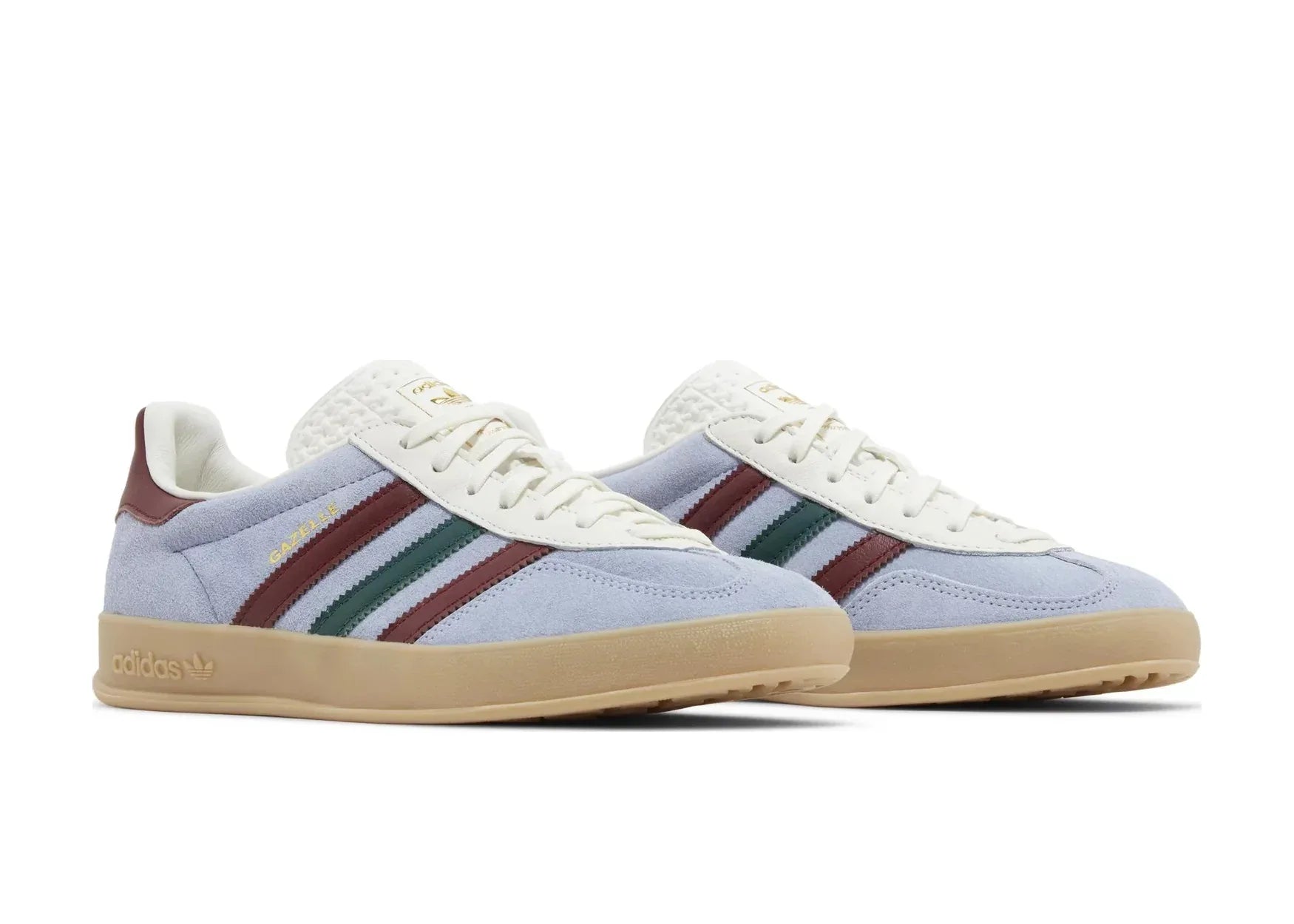 Adidas Gazelle Indoor Blue Dawn Collegiate Burgundy