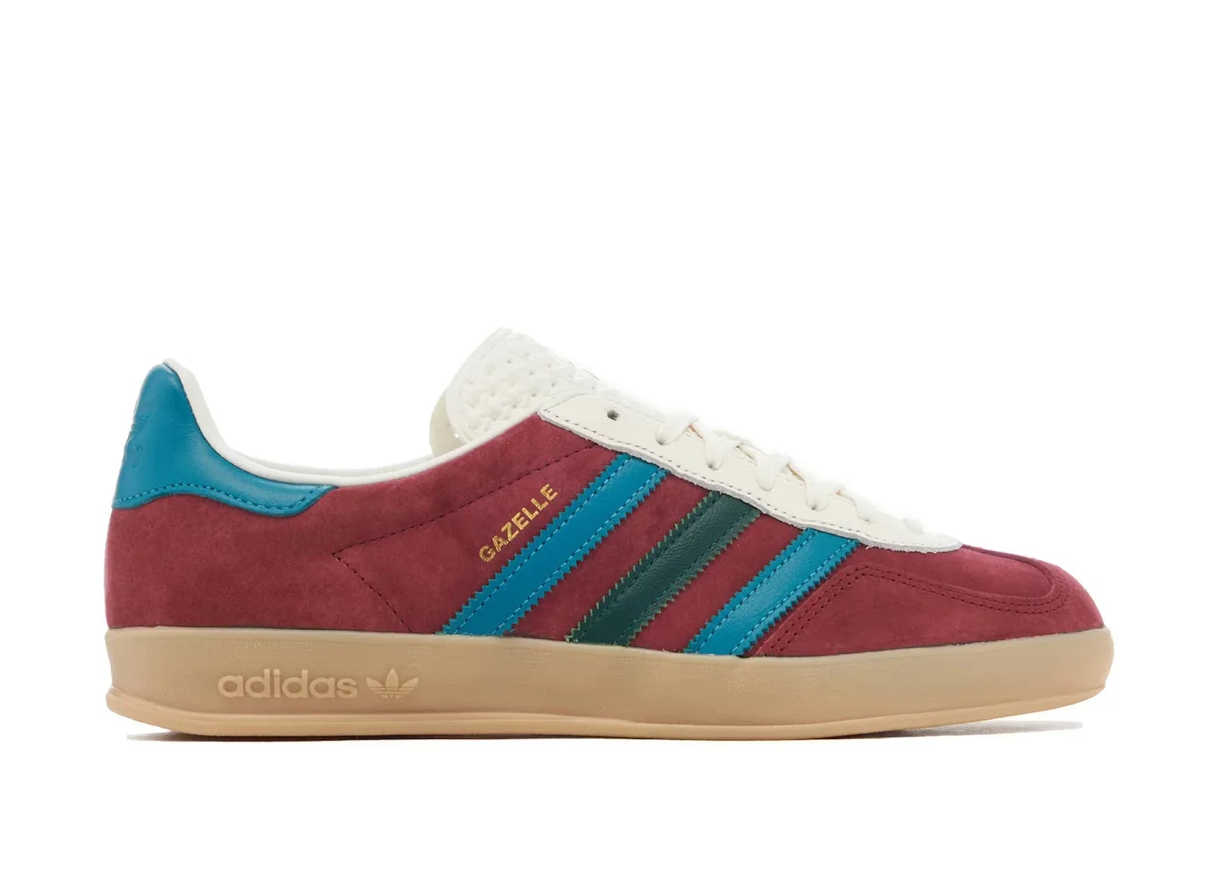 Adidas Gazelle Indoor Collegiate Burgundy Arctic Fuchsia