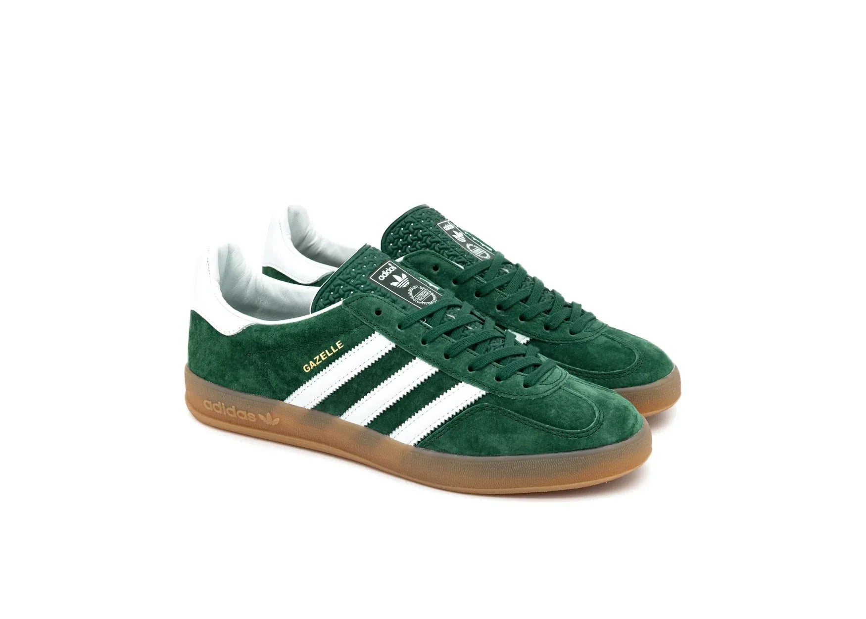 Adidas Gazelle Indoor Collegiate Green Gum