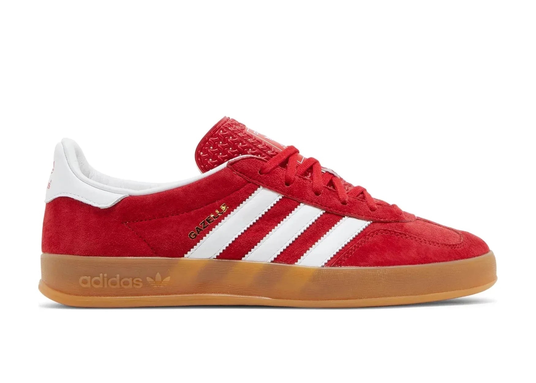 Adidas Gazelle Scarlet Cloud White