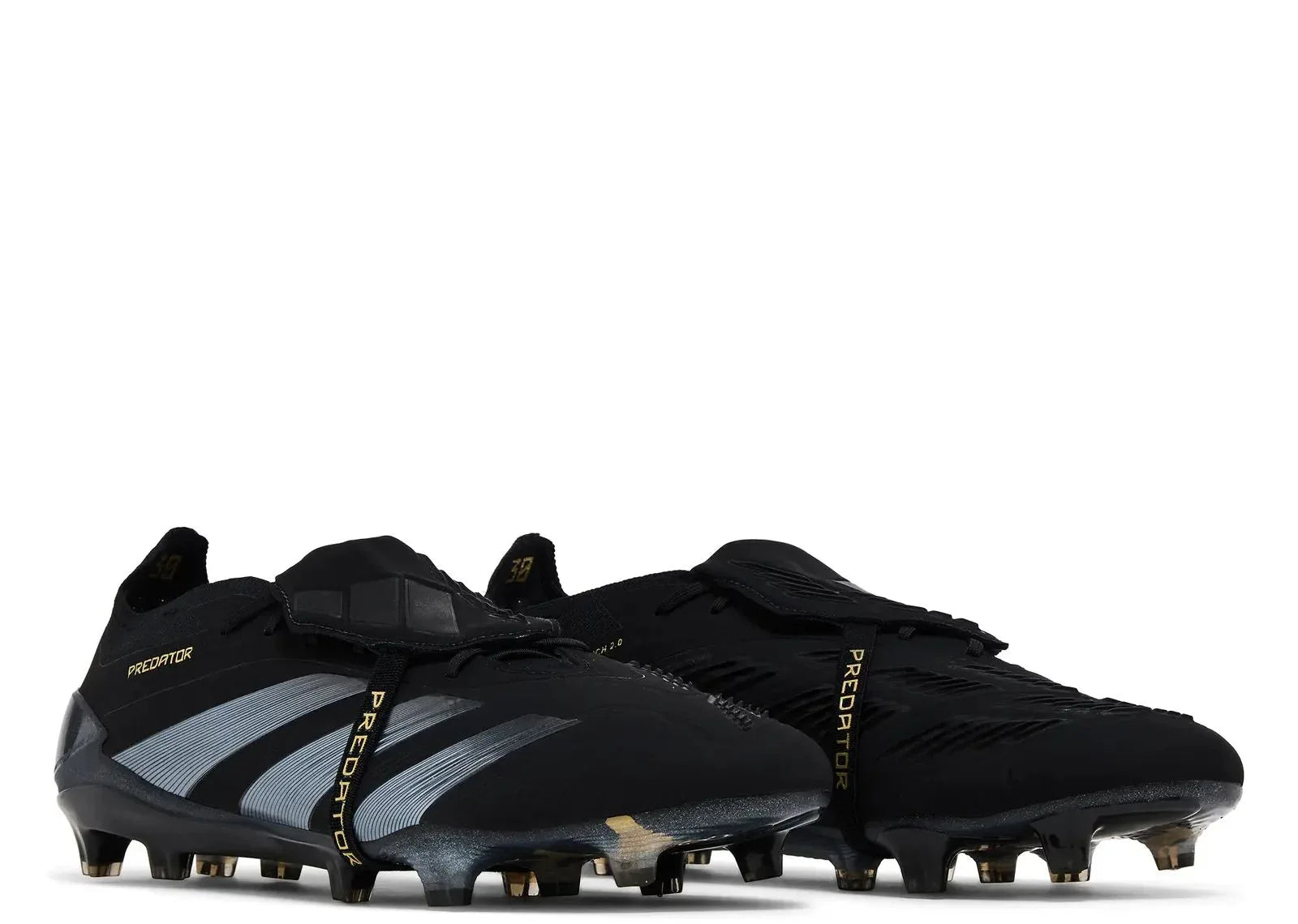 adidas Predator Elite Foldover Tongue FG Core Black Carbon Gold Metallic