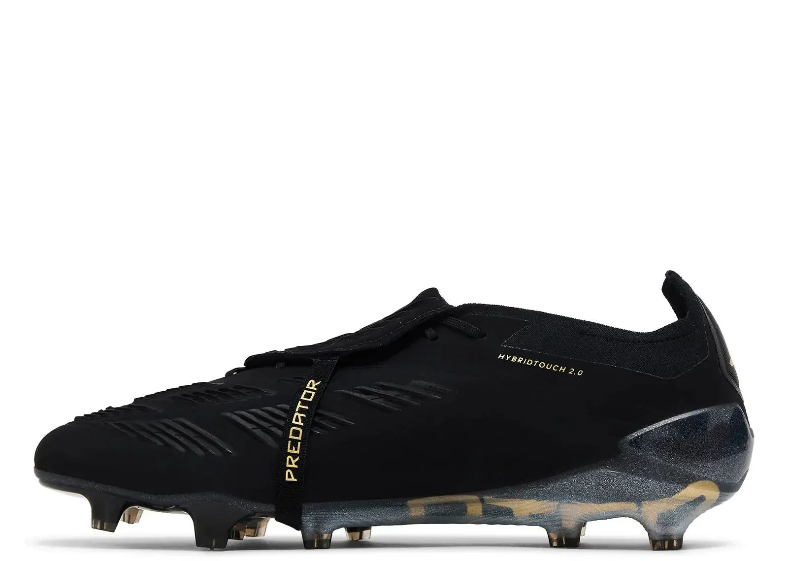 adidas Predator Elite Foldover Tongue FG Core Black Carbon Gold Metallic