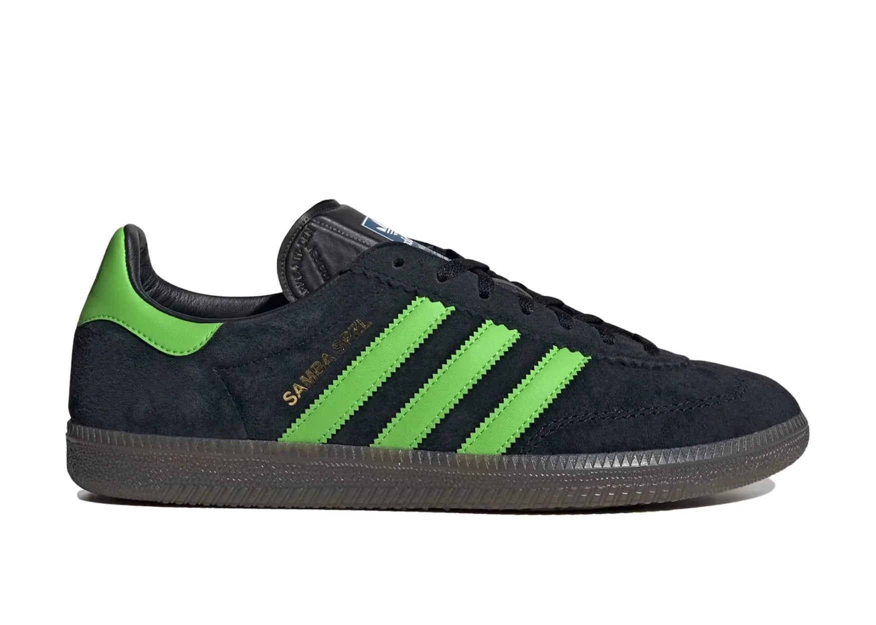 Adidas Samba Deco SPZL Black Lucid Lime