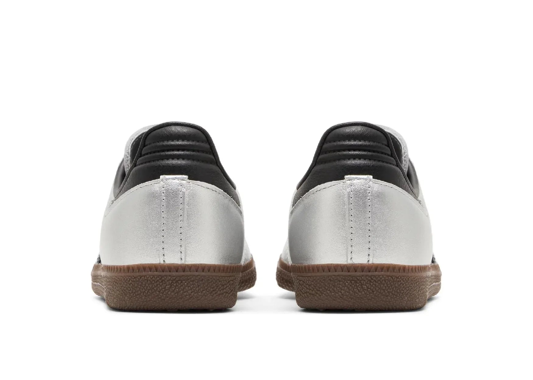 Adidas Samba OG Silver Metallic Black Gum (W)