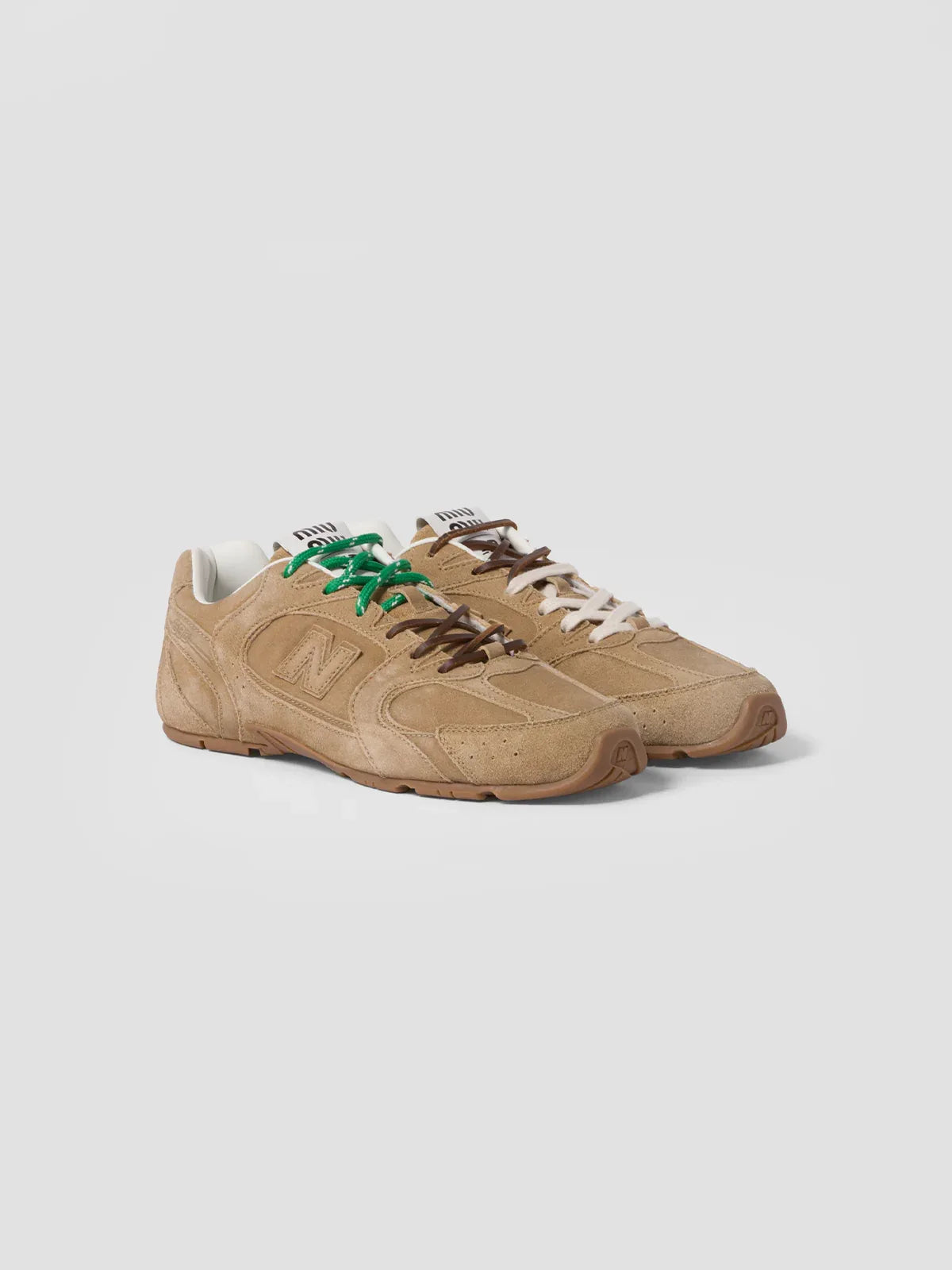 New Balance X Miu Miu 530 SL Suede Sneakers