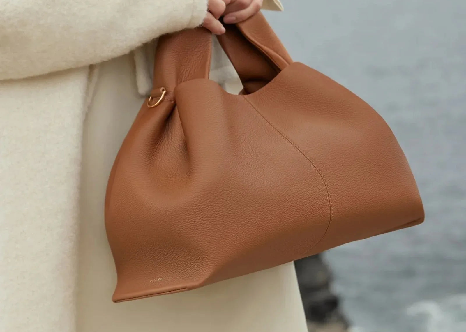 Polène Numéro Neuf Edition Textured Camel