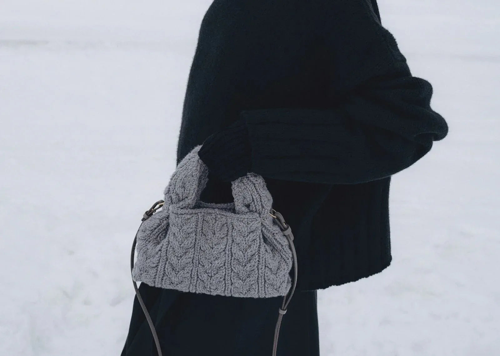 Polène Numéro Neuf Mini Edition Merino Stone