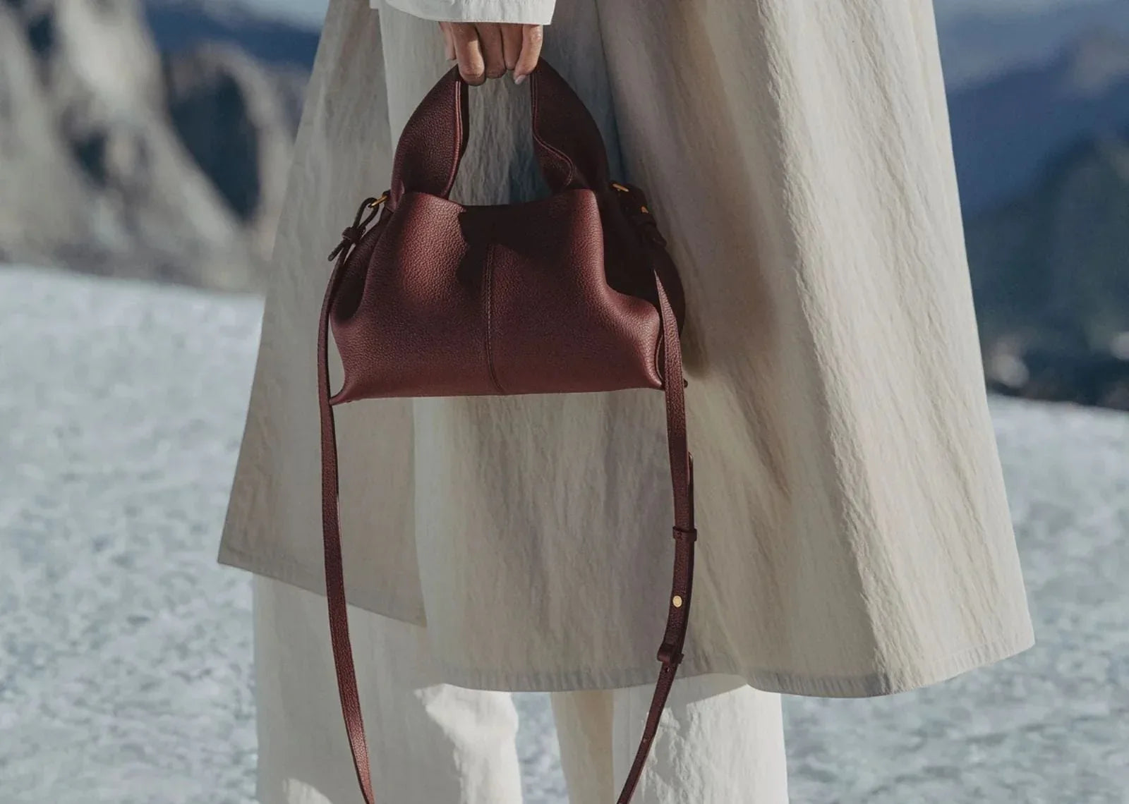 Polène Numéro Neuf Mini Edition Textured Black Cherry