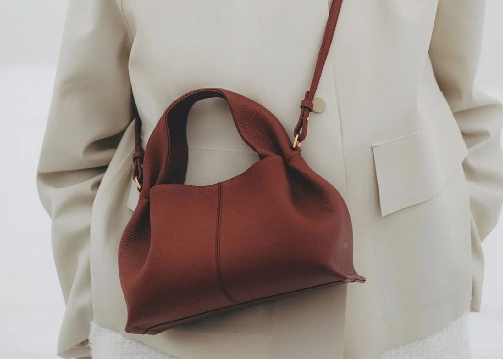 Polène Numéro Neuf Mini Edition Textured Red Clay