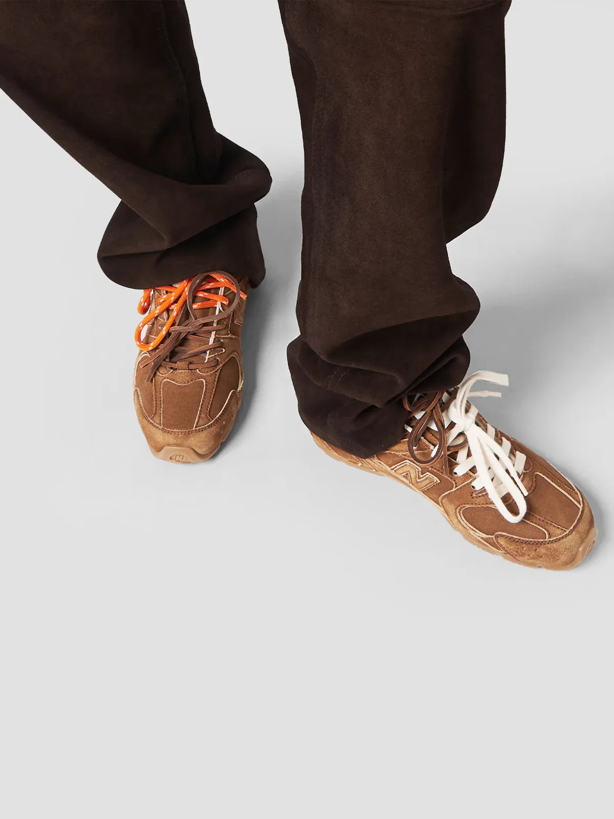 New Balance X Miu Miu 530 SL Suede Sneakers